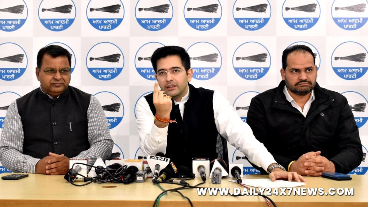 Raghav Chadha, AAP, Aam Aadmi Party, Aam Aadmi Party Punjab, AAP Punjab