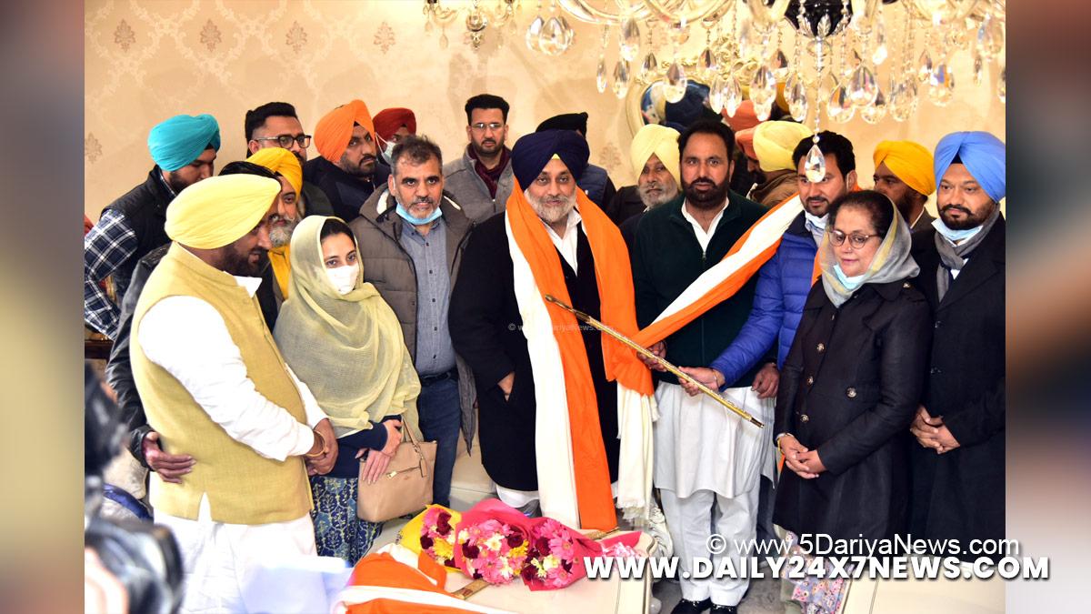 Sukhbir Singh Badal, Shiromani Akali Dal, SAD, Akali Dal, Zirakpur, NK Sharma