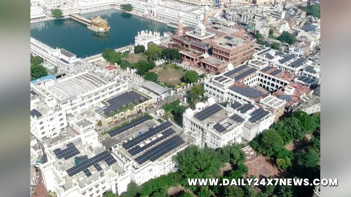 Hartek Solar, Hartek Solar Pvt Ltd, Rooftop Solar, Hartek Group, Golden Temple Amritsar, Sri Harmandir Sahib, Rashpal Singh Dhindsa, United Sikh Mission, Commercial