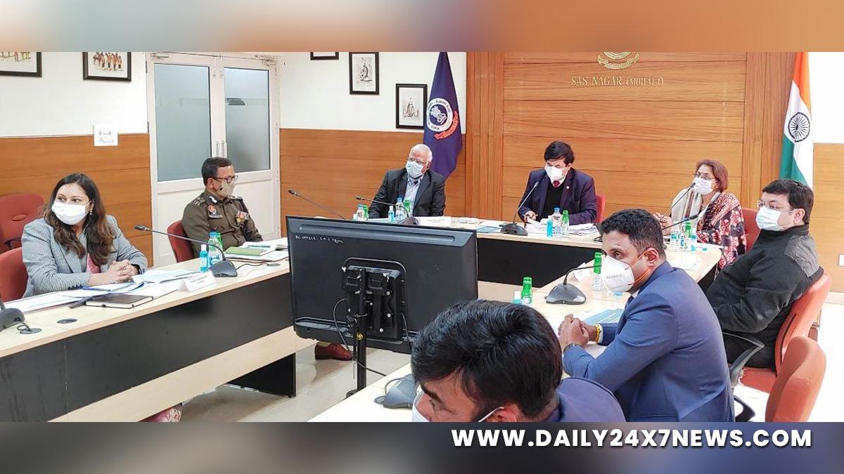 Punjab Election-2022, Punjab Election, Election Commision Punjab, ECI, Punjab Assembly Elections 2022, Election Commission of India, Chief Electoral Officer Punjab, DC Mohali, Isha Kalia, S.A.S. Nagar, S.A.S. Nagar Mohali, Mohali, Sahibzada Ajit Singh Nagar, Vinod Zutshi, Rajinikanth Mishra, Himalini