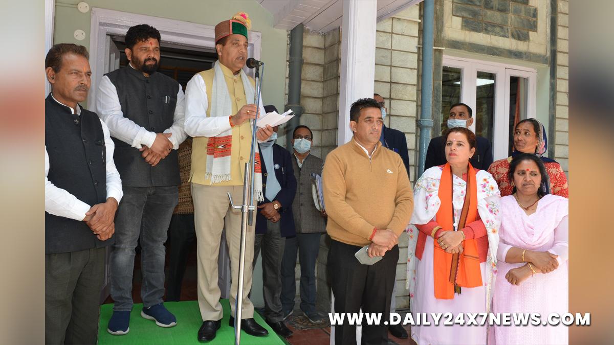 Jai Ram Thakur, Himachal Pradesh, Himachal, Bharatiya Janata Party, BJP, BJP Himachal, Shimla, Chief Minister of Himachal Pradesh, BJP Himachal Pradesh