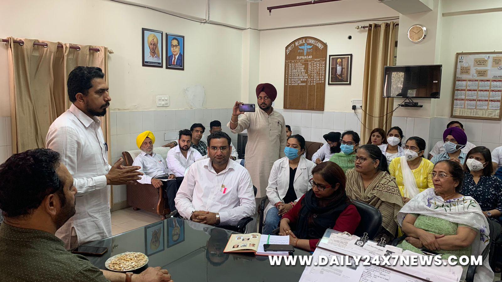 Dinesh Chadha, AAP, Aam Aadmi Party, Aam Aadmi Party Punjab, AAP Punjab, Ropar, Rupnagar