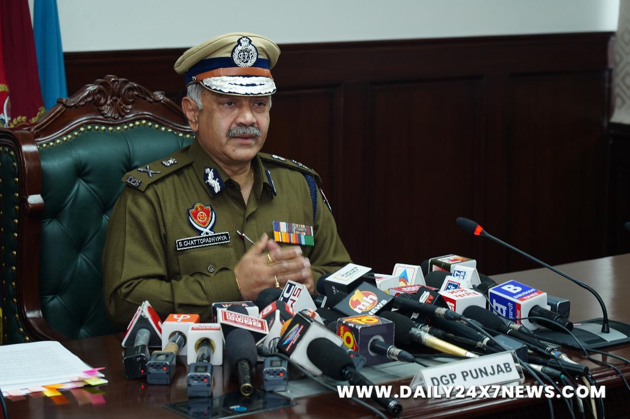 Viresh Kumar Bhawra, Punjab Police, Police, Punjab Admin, Director General of Police Punjab, DGP Punjab