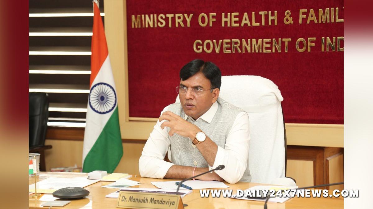 Mansukh Mandaviya, Union Minister of Health & Family Welfare, BJP, Bharatiya Janata Party