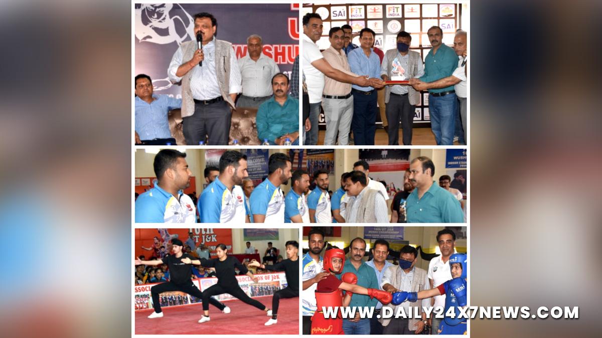 JK Admin, Kashmir, Jammu And Kashmir, Jammu & Kashmir, Srinagar, Jammu, Principal Secretary Youth Services and Sports, Alok Kumar, 16th J&K Wushu Championship