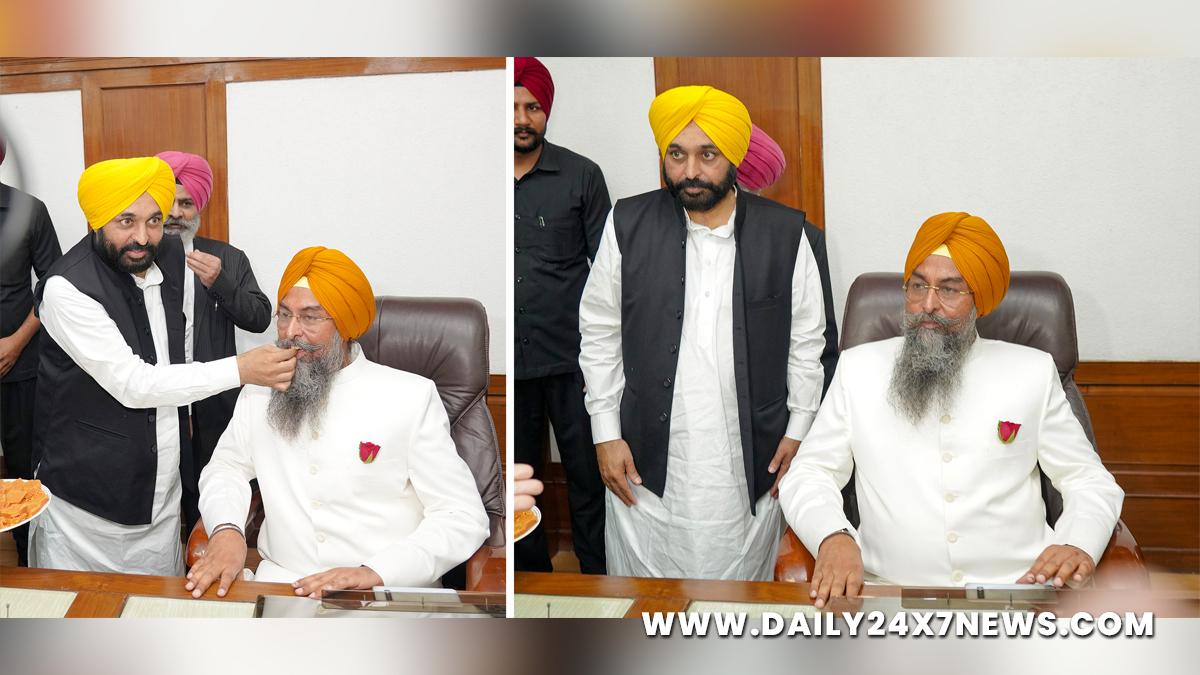 Bhagwant Mann, AAP, Aam Aadmi Party, Aam Aadmi Party Punjab, AAP Punjab, Government of Punjab, Punjab Government, Punjab, Chief Minister Of Punjab, Kultar Singh Sandhwan