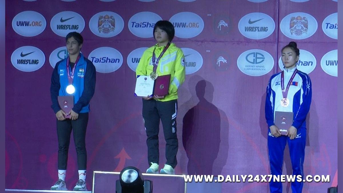 Sports News, Wrestling, Wrestler, Asian Wrestling Championships, Anshu Malik