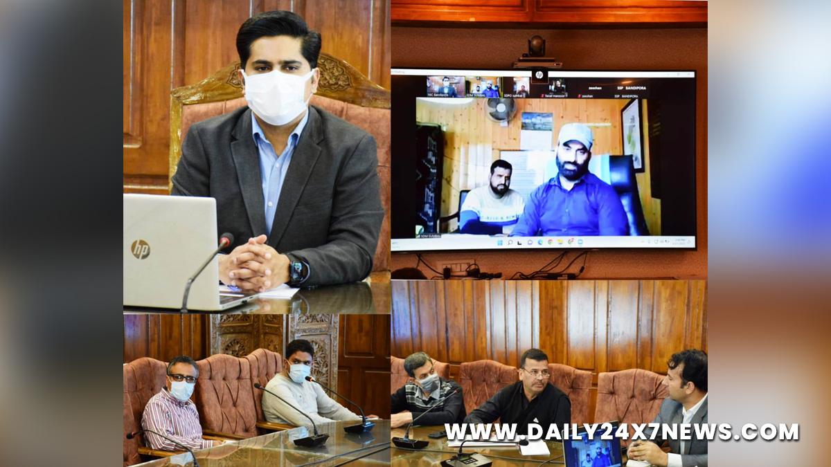 Deputy Commissioner Bandipora, Dr Owais Ahmad, Bandipora, Kashmir, Jammu And Kashmir, Jammu & Kashmir