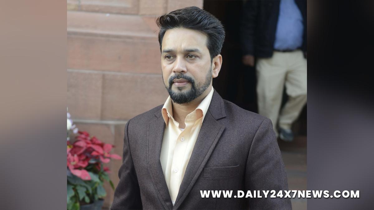 Anurag Thakur, Anurag Singh Thakur, BJP, Bharatiya Janata Party, Minister of Information and Broadcasting