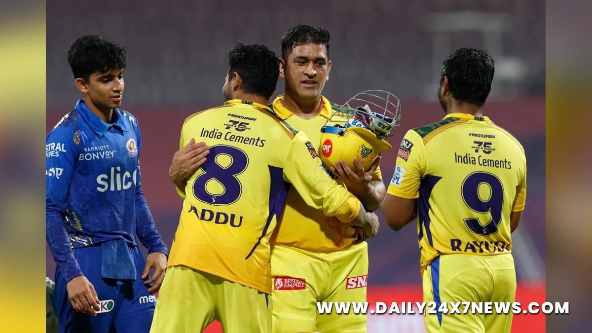 Sports News, Cricket, Cricketer, Player, Bowler, Batsman, Indian Premier League, IPL, IPL 2022, #IPL2022, Ms Dhoni, Mumbai Indians, Chennai Super Kings