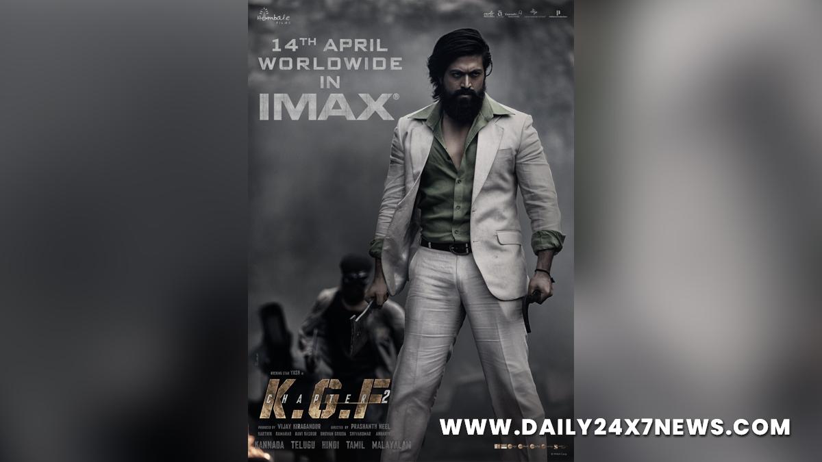 Sandalwood, Entertainment, Actress, Cinema, Movie, Bengaluru, IMAX, Yash, KGF Chapter 2, Poster