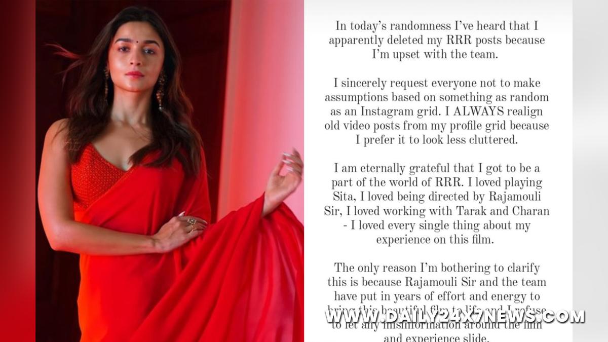 Alia Bhatt, Bollywood, Entertainment, Mumbai, Actress, Cinema, Hindi Films, Movie, Mumbai News, Heroine, RRR, Tollywood, Entertainment, Actor, Actress, Cinema, Movie, Telugu Films