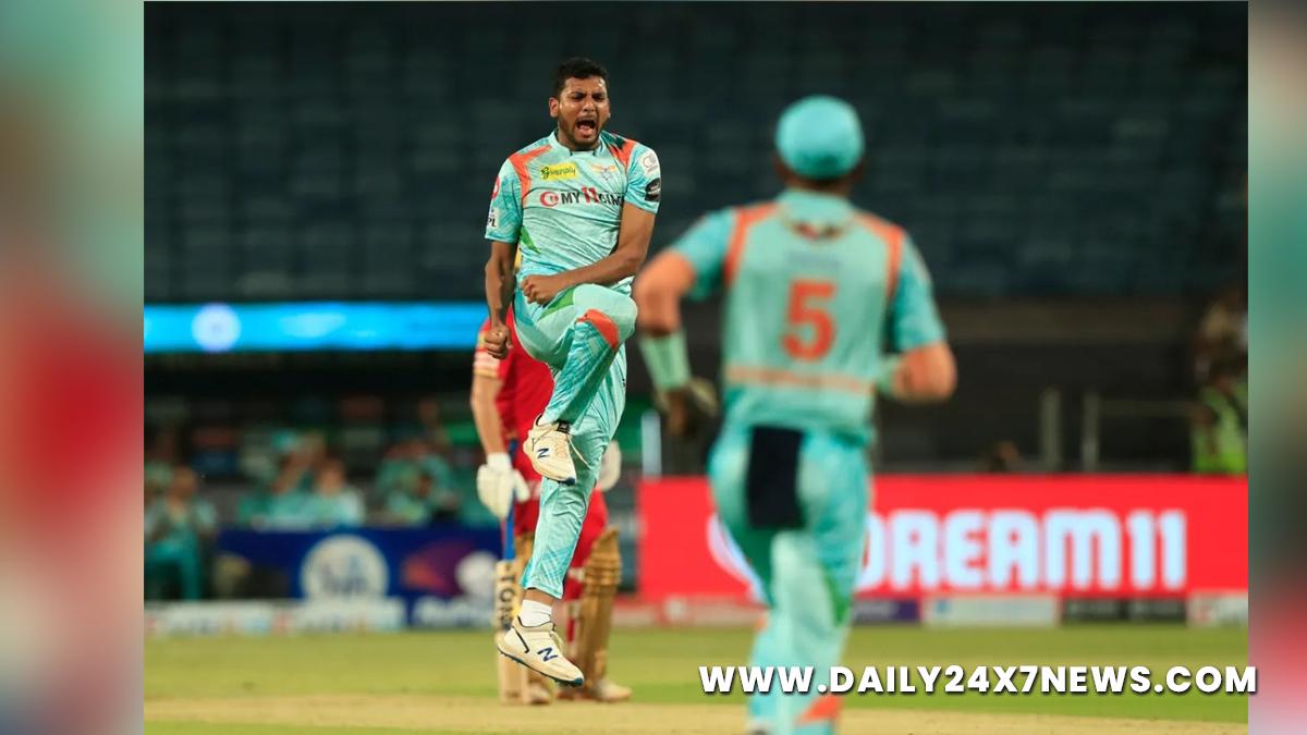 Sports News, Cricket, Cricketer, Player, Bowler, Batsman, Indian Premier League, IPL, IPL 2022, #IPL2022, Lucknow Super Giants, Mohsin Khan