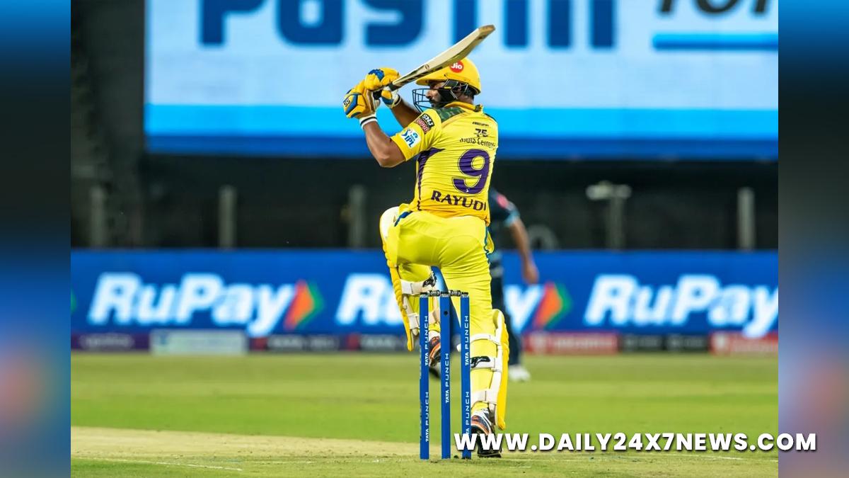 Sports News, Cricket, Cricketer, Player, Bowler, Batsman, Indian Premier League, IPL, IPL 2022, #IPL2022, Chennai Super Kings, Ambati Rayudu
