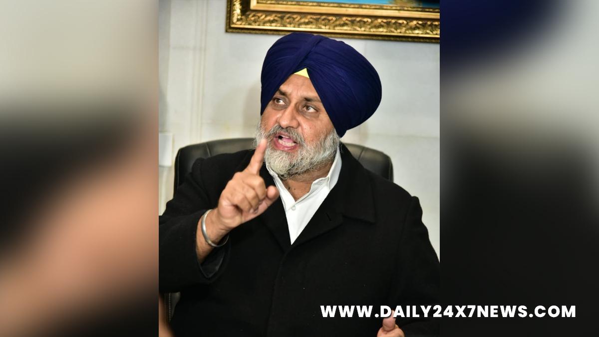 Sukhbir Singh Badal, Shiromani Akali Dal, SAD, Akali Dal, Bhagwant Mann