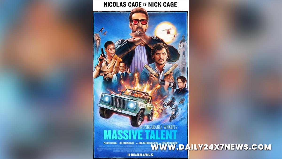 Hollywood, Review,Tom Gormican, Nicolas Cage, Pedro Pascal, Tiffany Haddish, Sharon Horgan, Paco Leon, Neil Patrick Harris, Lily Sheen Alessandra Mastronardi, Jacob Scipio, Katrin Vankova