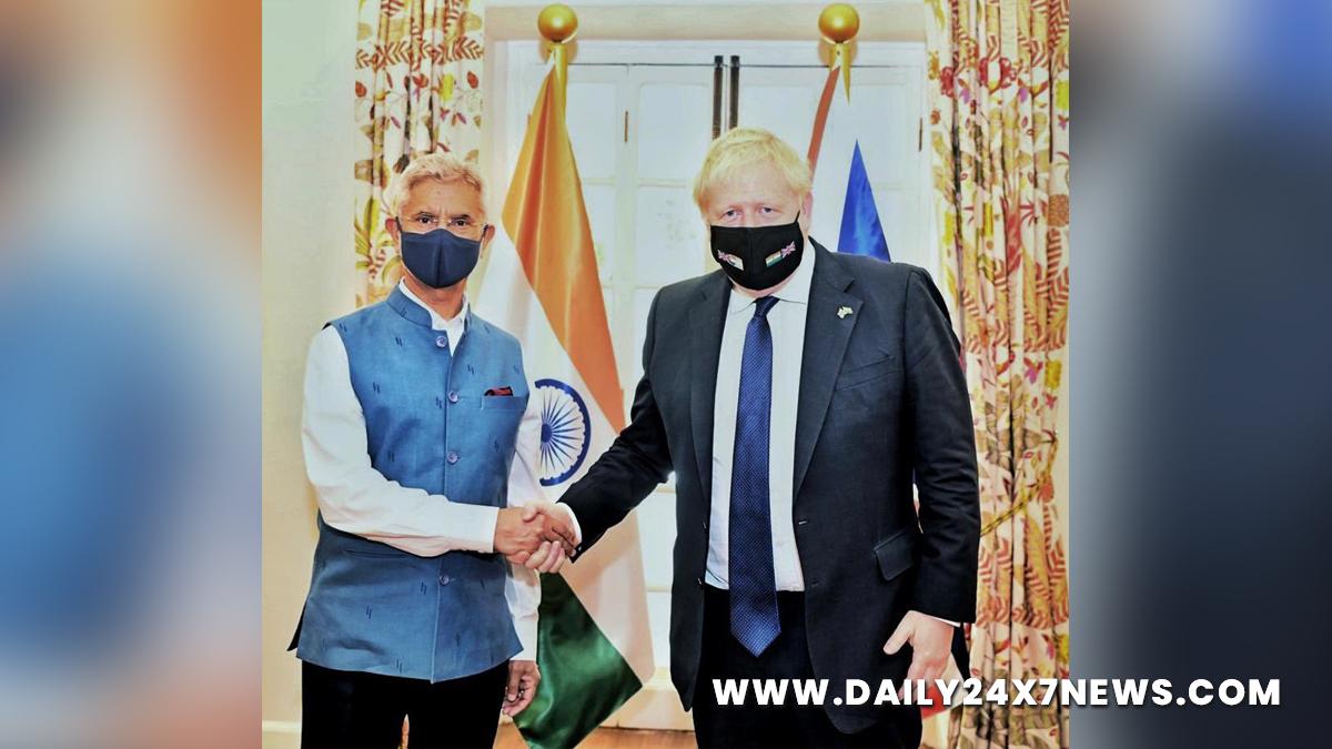 Subrahmanyam Jaishankar, BJP, Bharatiya Janata Party, External Affairs Minister, Boris Johnson, British Prime Minister