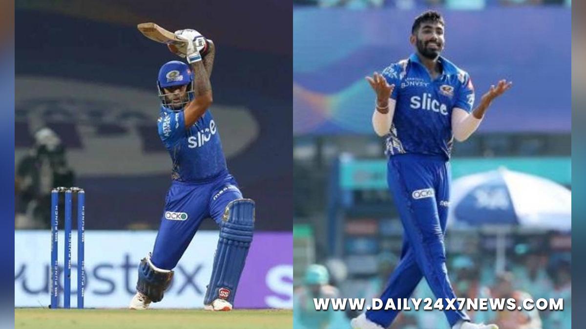 Sports News, Cricket, Cricketer, Player, Bowler, Batsman, Indian Premier League, IPL, IPL 2022, #IPL2022, Mumbai Indians, Jasprit Bumrah, Suryakumar Yadav, Rohit Sharma