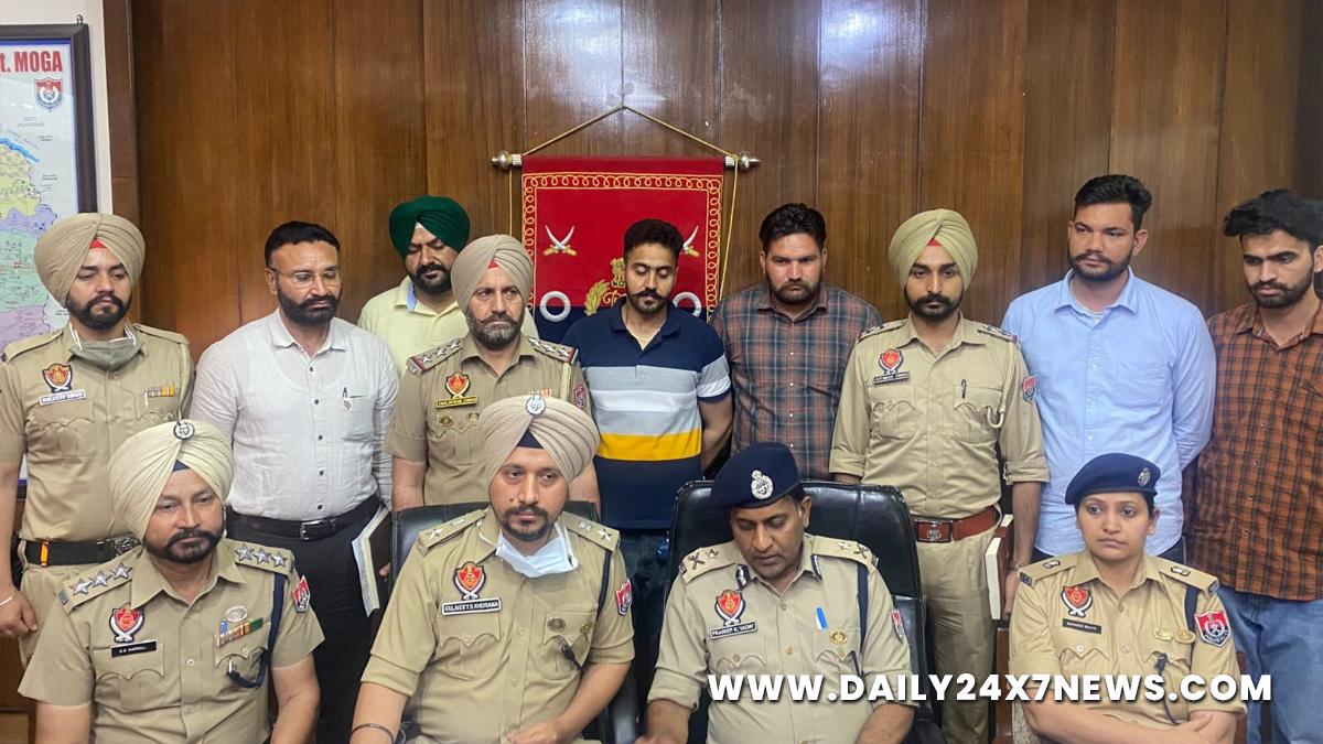 Crime News Punjab, Punjab Police, Police, Crime News, Moga Police, Moga