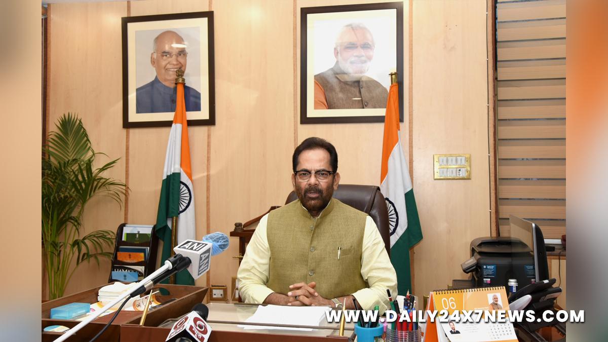 Mukhtar Abbas Naqvi, BJP, Bharatiya Janata Party, Union Minister of Minority Affairs