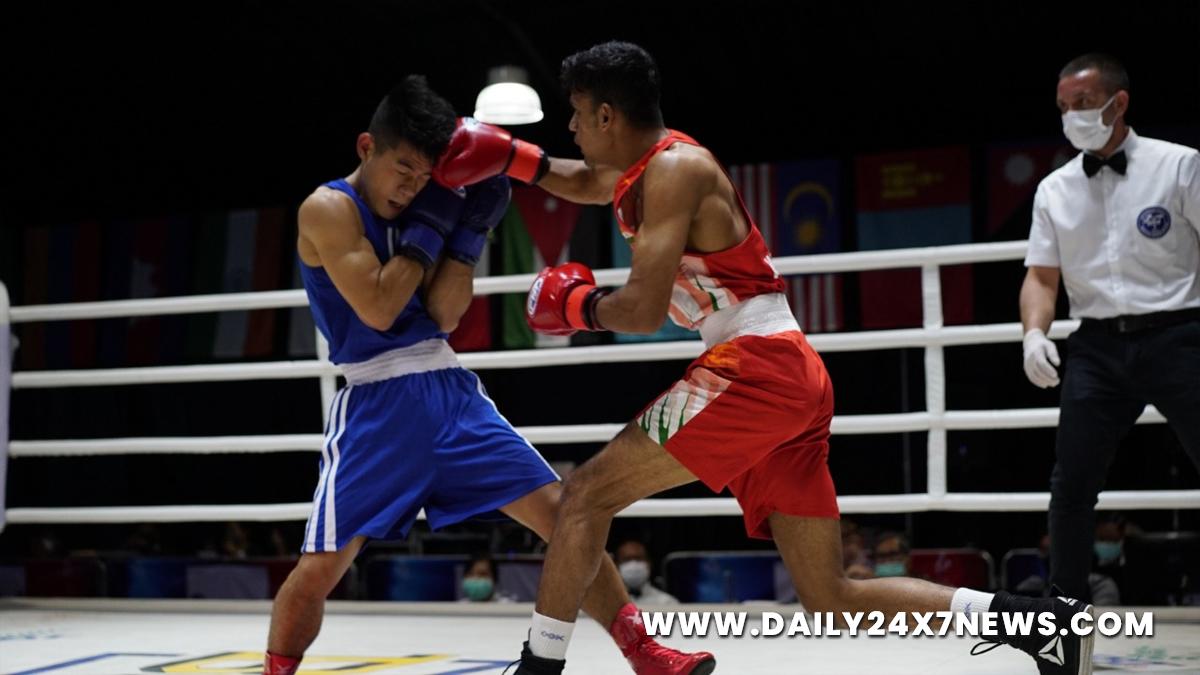 Sports News, Boxing, New Delhi, Amit Panghal, Ananta Chopde, Sumit, 2022 Thailand Open, International Boxing Tournament