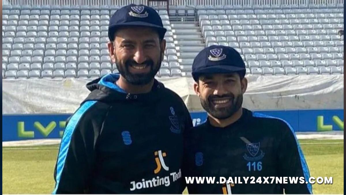 Sports News, Cricket, Cricketer, Player, Bowler, Batsman, Cheteshwar Pujara, Mohammad Rizwan, Sussex, Derbyshire, County Championships