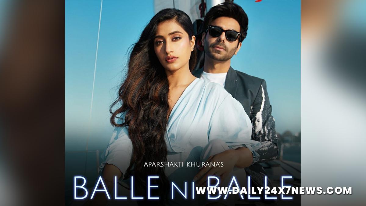 Music, Entertainment, Mumbai, Singer, Song, Mumbai News, Aparshakti Khurana, Balle Ni Balle, Dhanashree