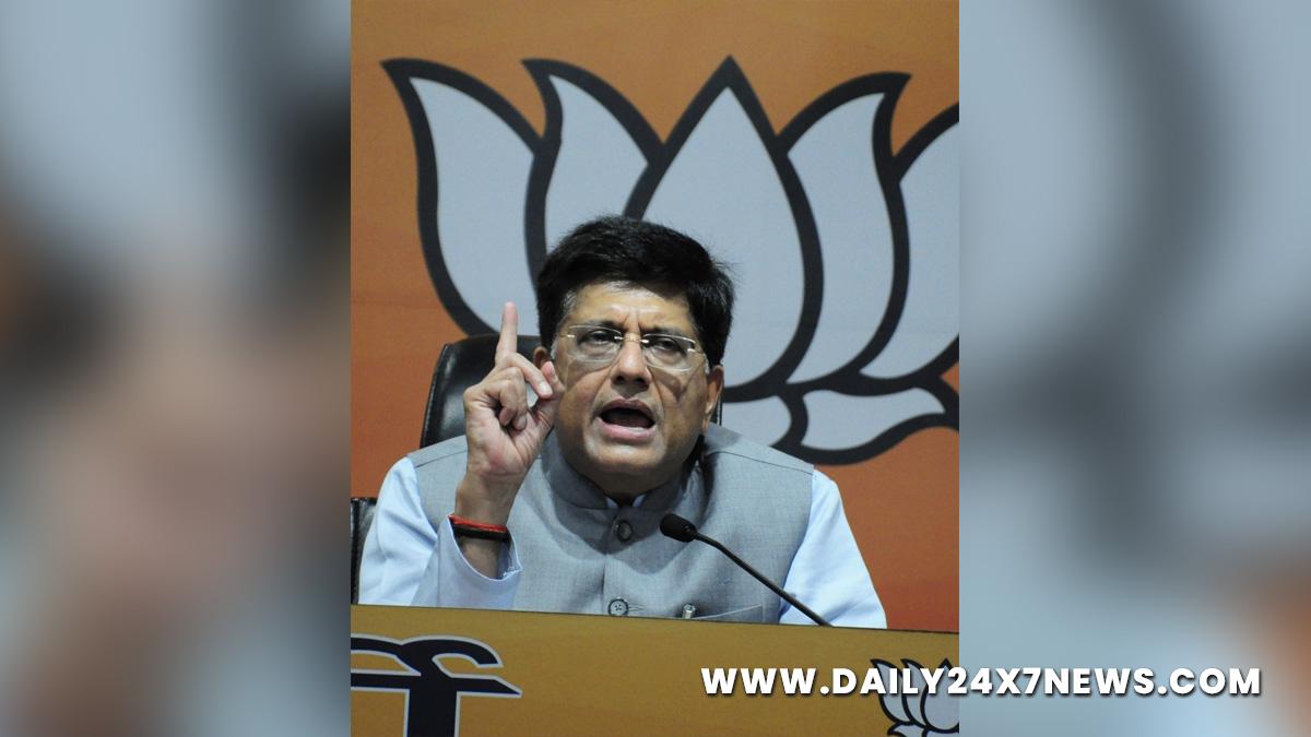 Piyush Goyal, Commerce and Industry Minister, BJP, Bharatiya Janata Party