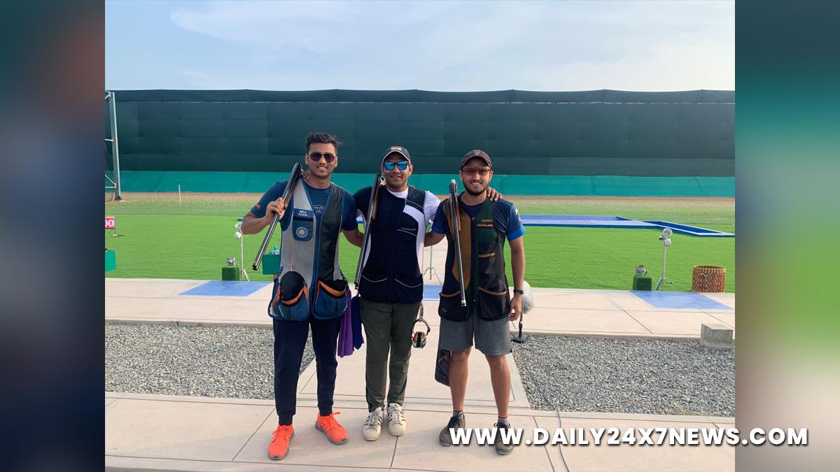 Sports News, More Sports, New Delhi, ISSF World Cup Shotgun, Kynan Chenai, Manavaditya Singh Rathore, Shapath Bharadwaj