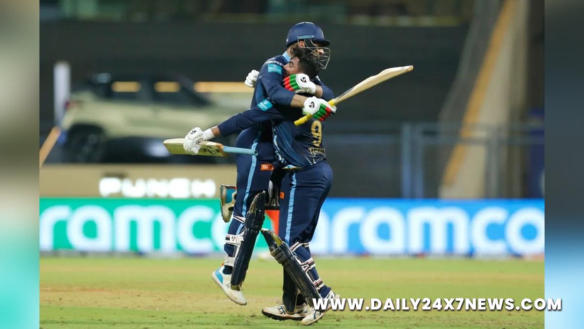 Sports News, Cricket, Cricketer, Player, Bowler, Batsman, Indian Premier League, IPL, IPL 2022, #IPL2022, Sunrisers Hyderabad, Gujarat Titans, Rashid Khan, Rahul Tewatia, Umran Malik