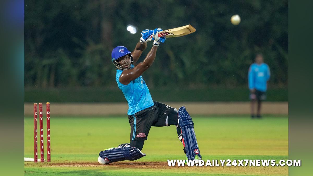 Sports News, Cricket, Cricketer, Player, Bowler, Batsman, Indian Premier League, IPL, IPL 2022, #IPL2022, Rovman Powell, Delhi Capitals, Kolkata Knight Riders