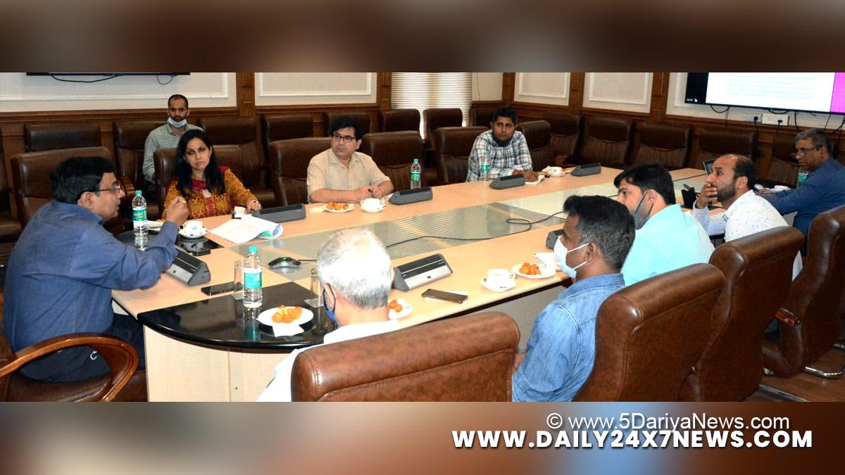 Manoj Kumar Dwivedi, Commissioner Secretary Industries & Commerce Department, Srinagar, Jammu, Kashmir, Jammu And Kashmir, Jammu & Kashmir