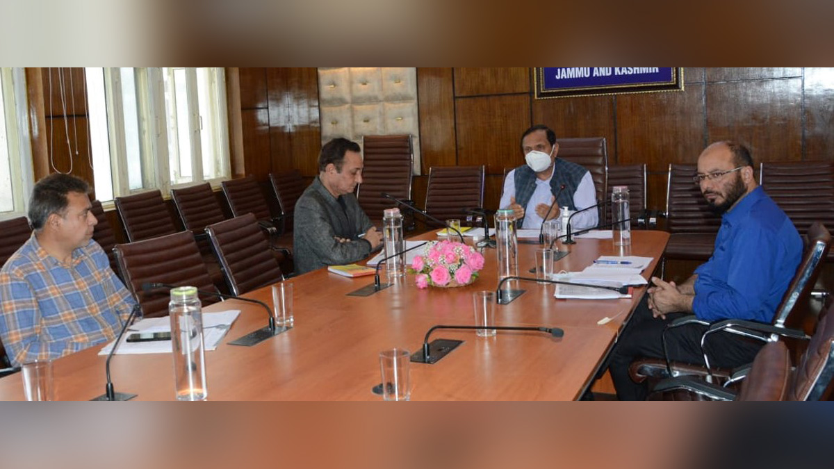 Rajiv Rai Bhatnagar, Rajeev Rai Bhatnagar, Advisor to Lieutenant Governor, Srinagar, Kashmir, Jammu And Kashmir, Jammu & Kashmir
