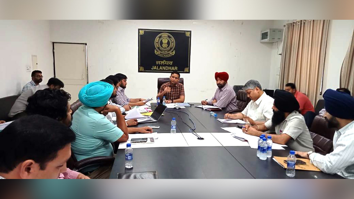 DC Jalandhar, Ghanshyam Thori, Jalandhar, Deputy Commissioner Jalandhar