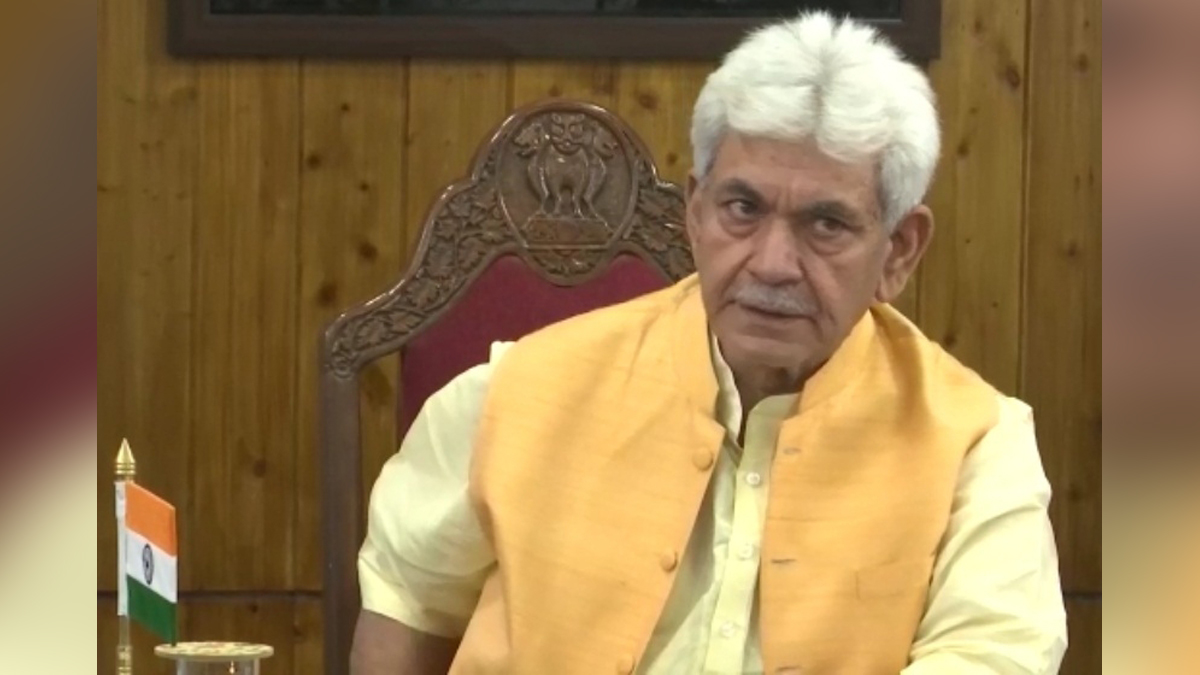 Manoj Sinha , Lieutenant Governor J&K , Raj Bhavan , Jammu , Srinagar , Kashmir , Jammu And Kashmir , Jammu & Kashmir