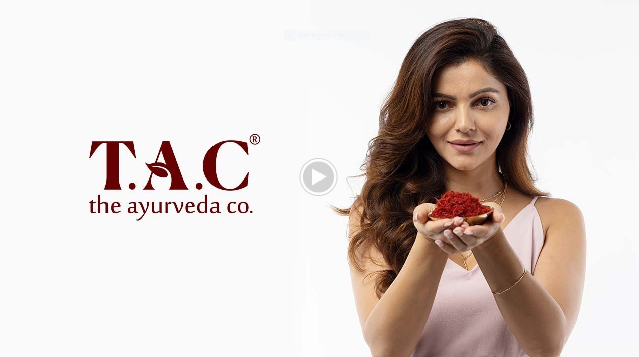 Rubina Dilaik, Ayurveda Company, T.A.C, D2C Ayurvedic brand, Kumkumadi Range, Commercial, TV, The Ayurveda Company