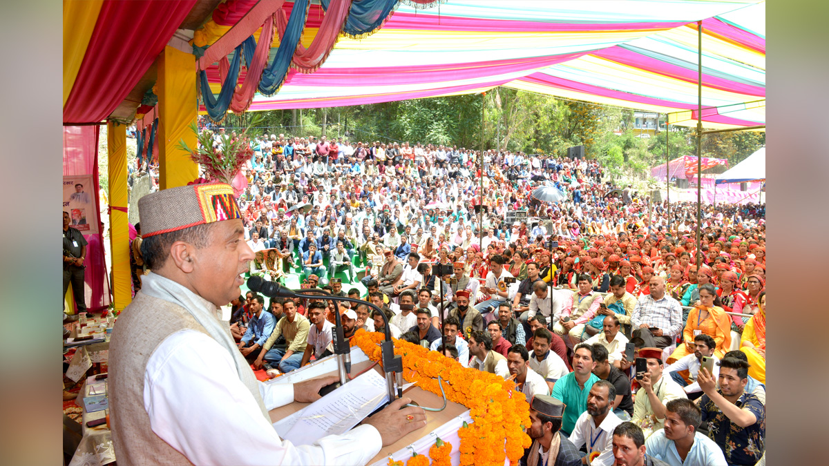 Jai Ram Thakur, Himachal Pradesh, Himachal, Bharatiya Janata Party, BJP, BJP Himachal, Shimla, Chief Minister of Himachal Pradesh, BJP Himachal Pradesh, Regional Hospital Mandi, Pandit Sukh Ram, Govind Singh Thakur, Nai Rahaen Nai Manjilien