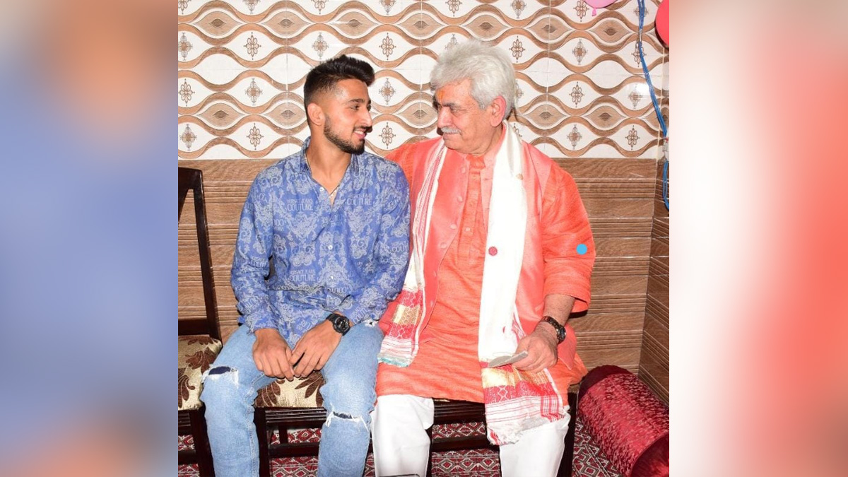 Manoj Sinha , Lieutenant Governor J&K , Raj Bhavan , Jammu , Srinagar , Kashmir , Jammu And Kashmir , Jammu & Kashmir, Umran Malik