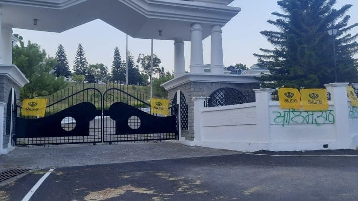 Himachal Pradesh, Dharamsala, Khalistan, Khalistan Posters, Himachal Assembly Campus, Dalai Lama