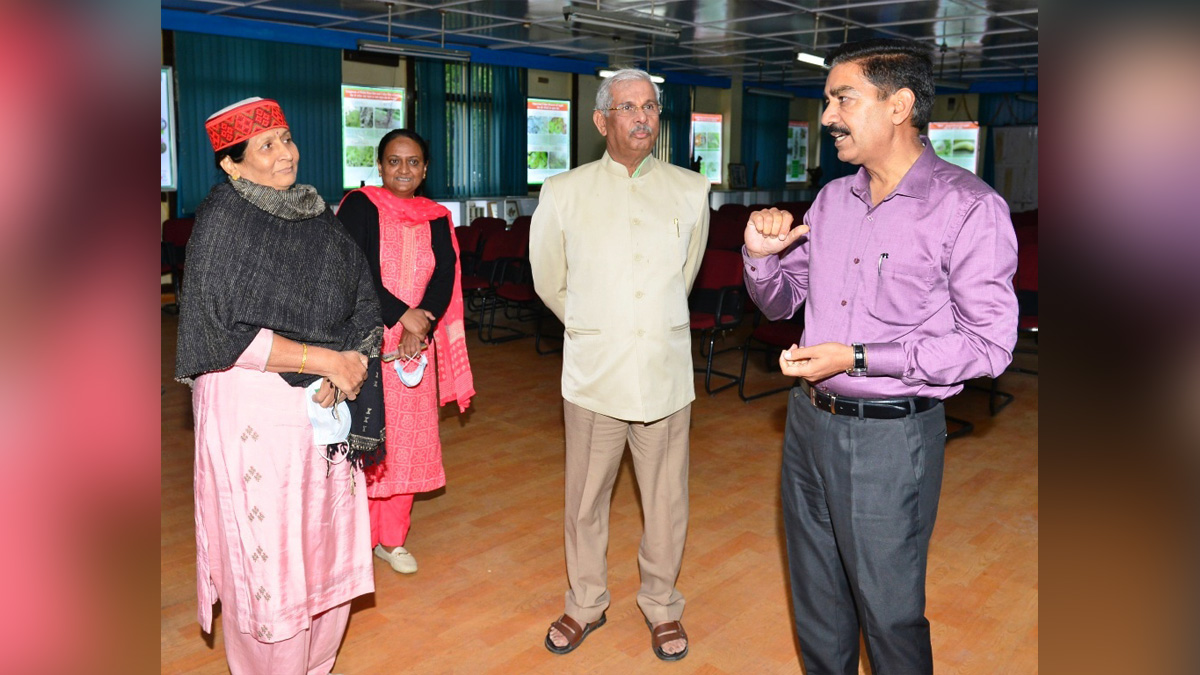 Rajendra Vishwanath Arlekar, Himachal Pradesh, Himachal, Bharatiya Janata Party, BJP, BJP Himachal, Shimla, Raj Bhawan,Regional Horticulture Research and Training Station, RHRTS,Craignano, Mashobra