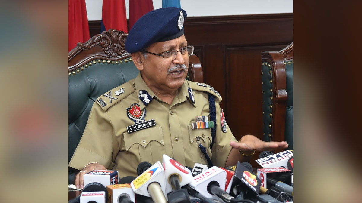 Punjab Admin, Director General of Police, DGP, ISI Terrorists, Chandigarh, V.K. Bhawra
