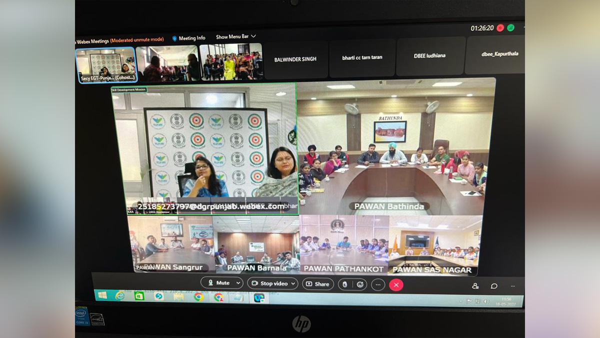 Deepti Uppal, Punjab Admin, Punjab Skill Development Mission, Director General Employment Generation, Skill Development & Training, Career Talk, Punjab Ghar-Ghar Rozgar and Karobar Mission