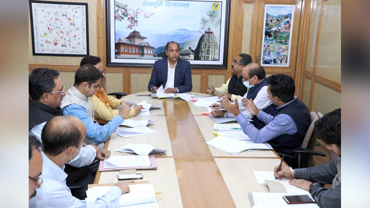 Jai Ram Thakur, Himachal Pradesh, Himachal, Bharatiya Janata Party, BJP, BJP Himachal, Shimla, Chief Minister of Himachal Pradesh, BJP Himachal Pradesh, State Single Window Clearance and Monitoring Authority, SSWC&MA