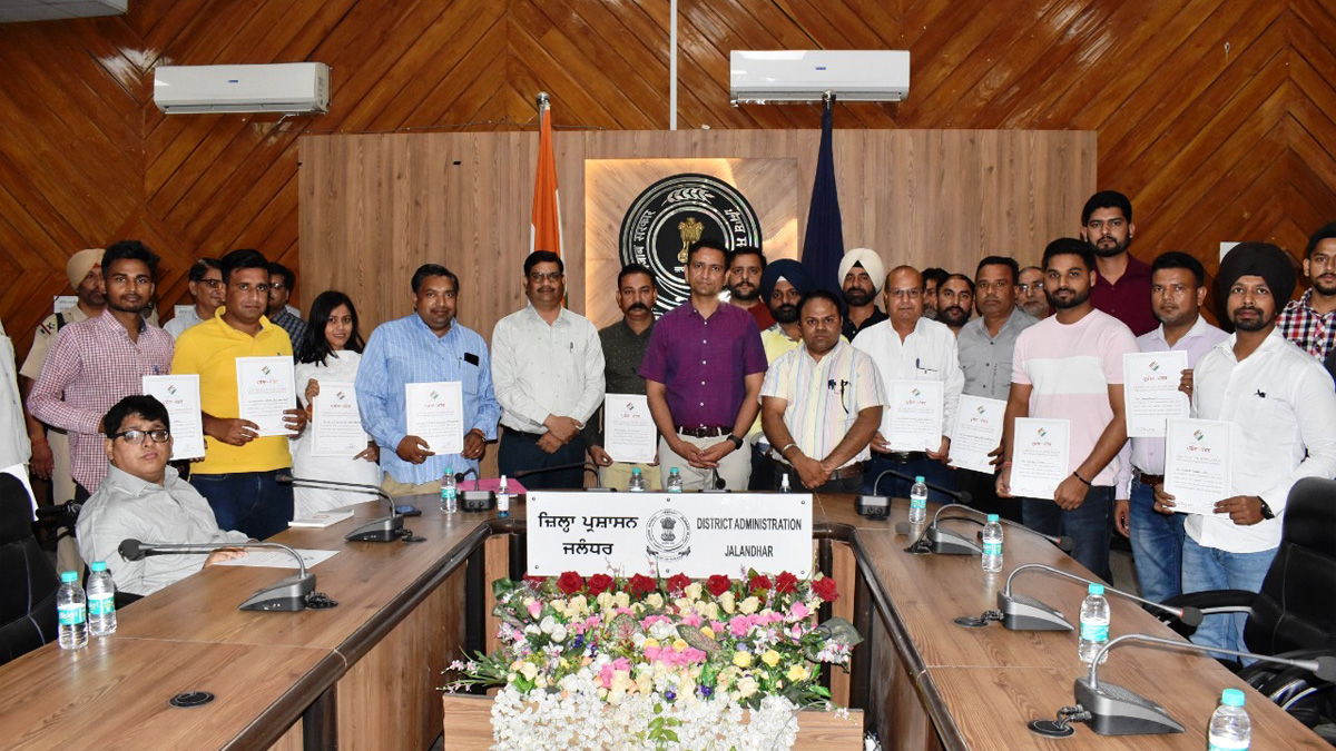 DC Jalandhar, Ghanshyam Thori, Jalandhar, Deputy Commissioner Jalandhar