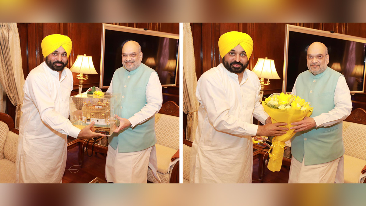 Bhagwant Mann, AAP, Aam Aadmi Party, Aam Aadmi Party Punjab, AAP Punjab, Government of Punjab, Punjab Government, Punjab, Chief Minister Of Punjab, Amit Shah, MSP On Basmati