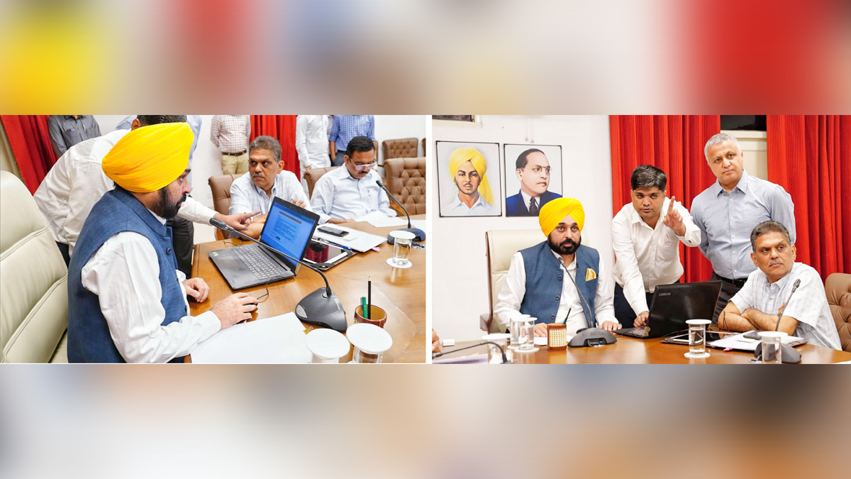 Bhagwant Mann, AAP, Aam Aadmi Party, Aam Aadmi Party Punjab, AAP Punjab, Government of Punjab, Punjab Government, Punjab, Chief Minister Of Punjab, launched A Direct Seeding Of Rice, DSR