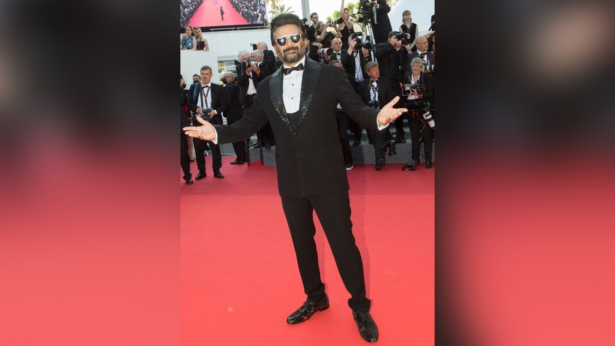 Bollywood, Entertainment, Mumbai, Actor, Cinema, Hindi Films, Movie, Mumbai News, Man In Black, R Madhavan, Cannes Red Carpet