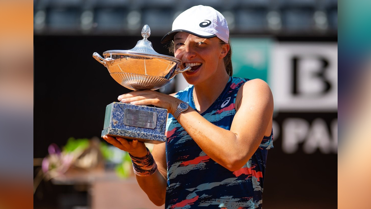 Sports News, Tennis, Tennis Player, Rome, Iga Swiatek, Italian Open, Italian Open Title, WTA Tour Title