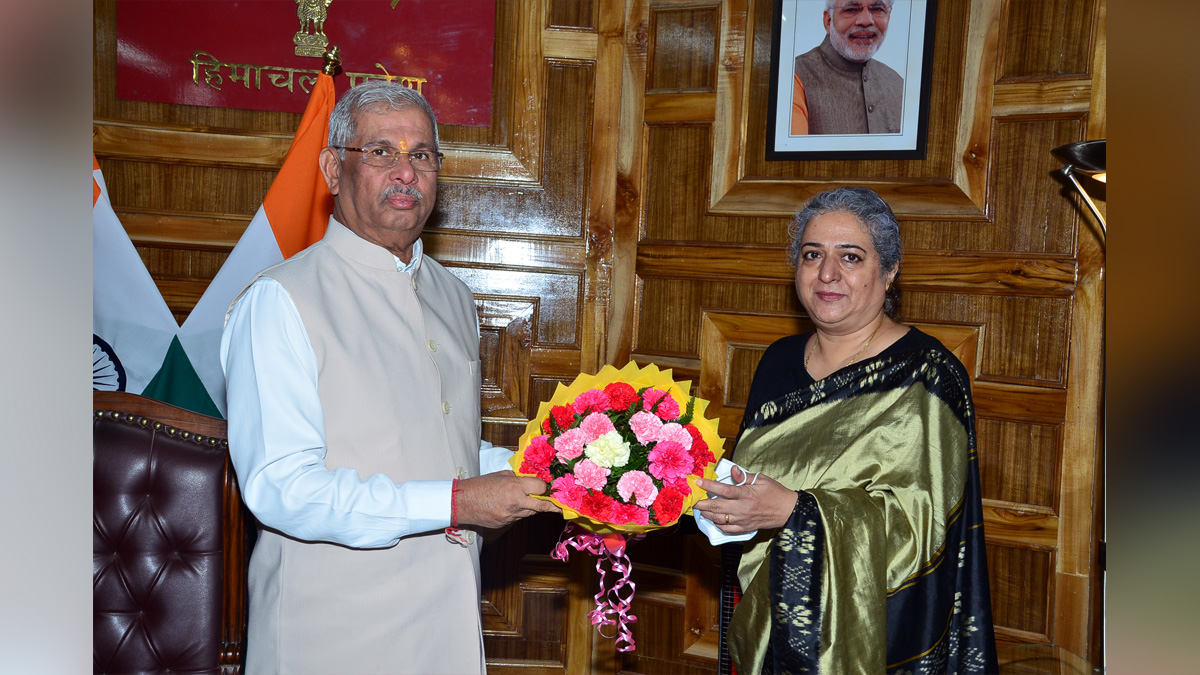 Rajendra Vishwanath Arlekar, Himachal Pradesh, Himachal, Bharatiya Janata Party, BJP, BJP Himachal, Shimla, Raj Bhawan, Additional Director General of Police, Vigilance, Satwant Atwal