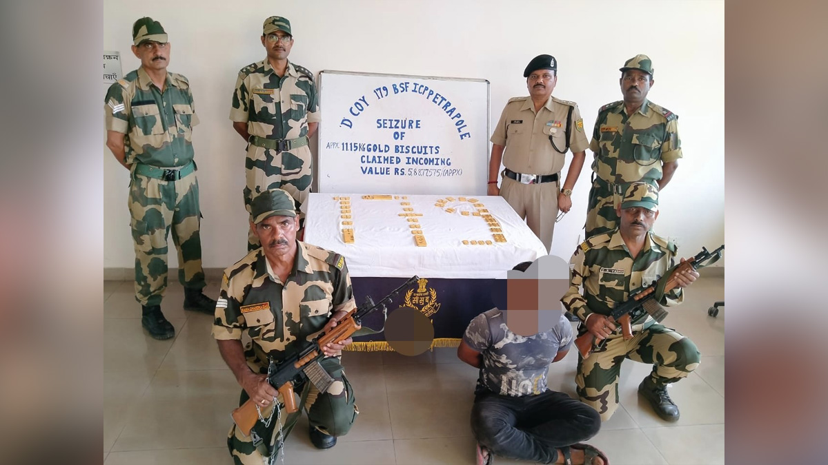 Crime News India, Crime News, Border Security Force, BSF, Seizes Gold